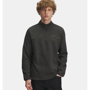 NWT Under Armour UA Specialist Men's ¼ Zip Top in Expedition Green size XL